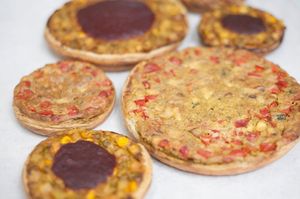 vegan quiche at De Knollentuin in Nijmegen