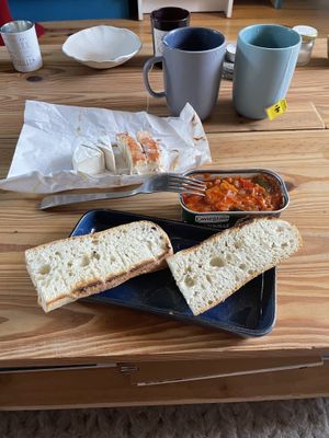 camambert with ratatoille at my home😄 at Jay & Joy in Paris