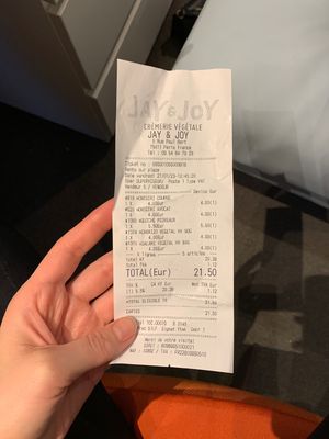   at Jay & Joy in Paris