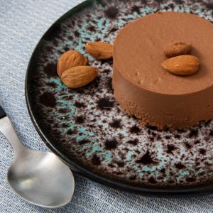 Our Vegan cheesecake  at Jay & Joy in Paris