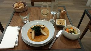 Bobó de tofu vegano at Niebe in Paris