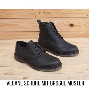Vegane Brogue Schuhe at Shoezuu in Gelsenkirchen