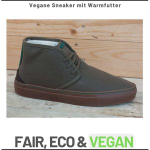 Vegane Sneaker mit Warmfutter. at Shoezuu in Gelsenkirchen