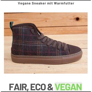 Vegane Sneaker mit Warmfutter. at Shoezuu in Gelsenkirchen