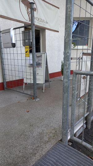 outside warehouse #Veganuary at Shoezuu in Gelsenkirchen