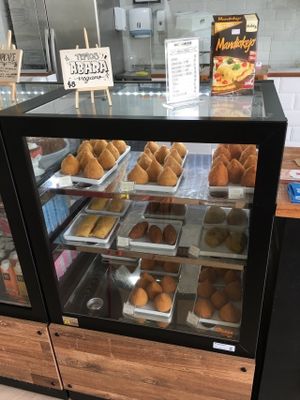 Salgados at Veganza Emporio in Salvador