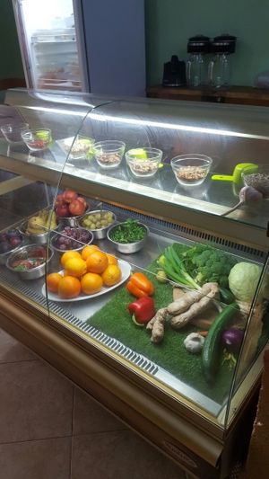 Our fresh selection of daily veggies at GreenMood in Victoria