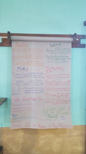 Spring Menu at GreenMood in Victoria