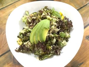 Their most popular dish, "Leah's Favourite", and ours too! at GreenMood in Victoria