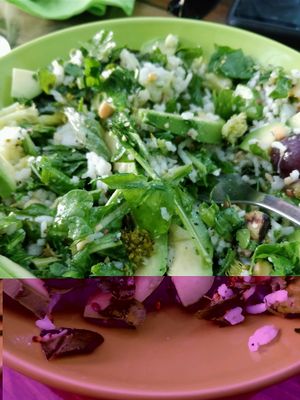 green bowl at GreenMood in Victoria