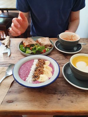 Breakfast at Cascara in Bath