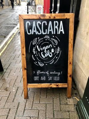 Vegan cafe!! 💚💕 at Cascara in Bath