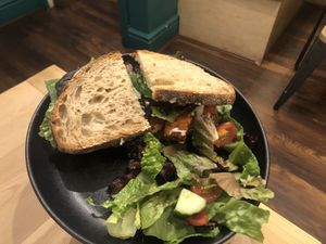 TLT (tempeh)   at Cascara in Bath