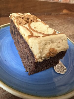 Biscoff sticky toffee cake  at Cascara in Bath