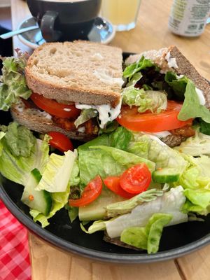 TLT sandwich 🥪   at Cascara in Bath