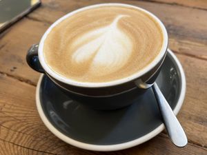 Decaf oat latte  at Cascara in Bath