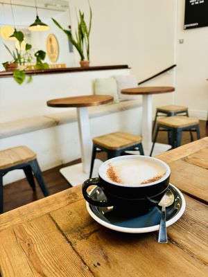 Chai latte   at Cascara in Bath
