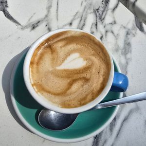 Oat Flat White at Cascara in Bath