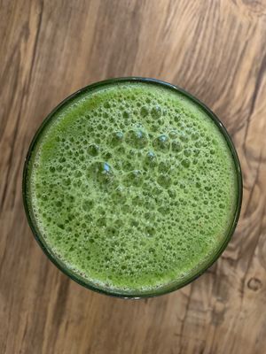 Green machine smoothie at Cascara in Bath