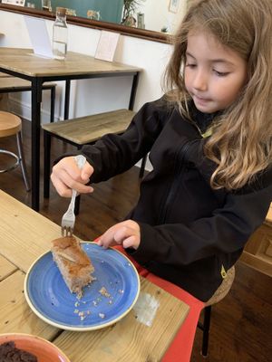 Banana cake at Cascara in Bath