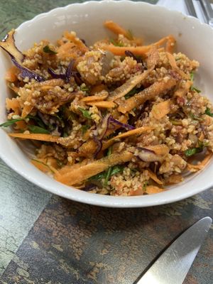 Nice salade at Vegan Istanbul in Istanbul