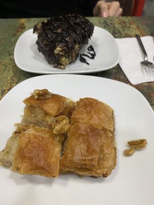 Vegan desert as baklava 🌱  at Vegan Istanbul in Istanbul