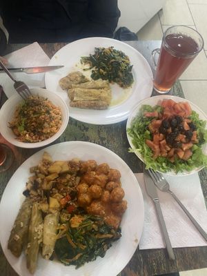 The best vegan Turkey restaurant in Istanbul, the food is made with love you can fill in the dishes.  #Veganuary at Vegan Istanbul in Istanbul