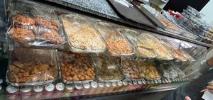 the buffet  at Vegan Istanbul in Istanbul