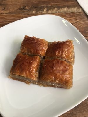 Baklava   at Vegan Istanbul in Istanbul