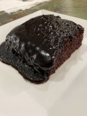 Chocolate brownie  at Vegan Istanbul in Istanbul