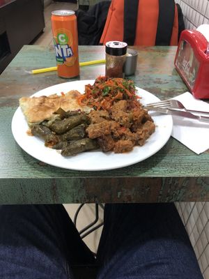 Mixed platter   at Vegan Istanbul in Istanbul