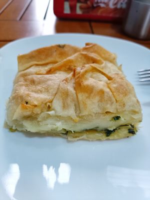 Börek at Vegan Istanbul in Istanbul