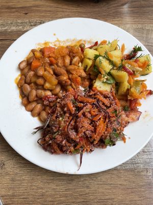 amazing choices. delicious  at Vegan Istanbul in Istanbul