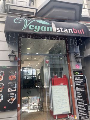 Store front  at Vegan Istanbul in Istanbul