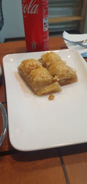 Baklava at Vegan Istanbul in Istanbul