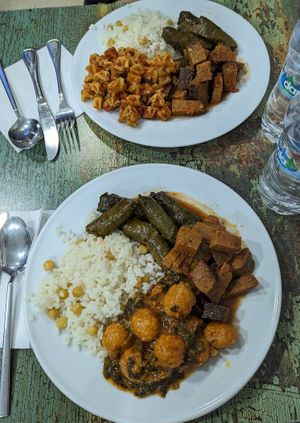 Meal at Vegan Istanbul in Istanbul