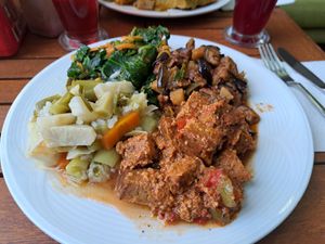 Vegan assortment 1 at Vegan Istanbul in Istanbul