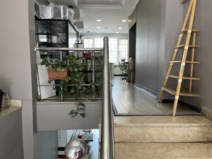 Interior (upper & lower seating areas)  at Vegan Istanbul in Istanbul