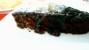 Choccy cake at Vegan Istanbul in Istanbul