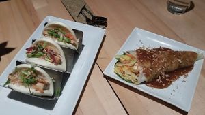 Vegan appetizers  at Bonifacio in Columbus