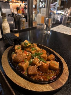 Tofu entree  at Bonifacio in Columbus