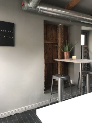 Vide from the entrance at Cafe Trubbel in Malmo