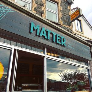 Outside  at Matter Fastfoods in Bristol