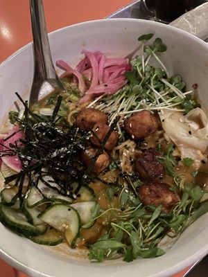 Vegan ramen at Tongue in Cheek in St Paul