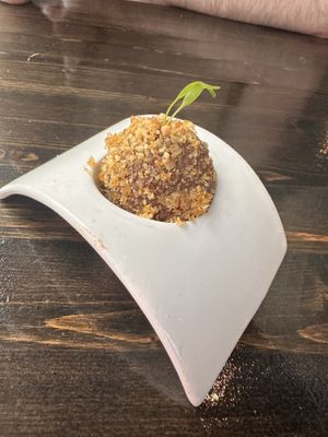 Chocolate truffle   at Tongue in Cheek in St Paul