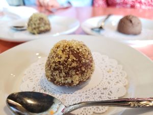 Vegan truffles at Tongue in Cheek in St Paul