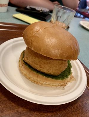 Vegan Vada Pav  at Bundobust in Manchester
