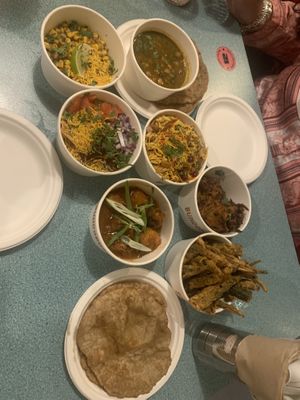 Sweetcorn chaat  at Bundobust in Manchester