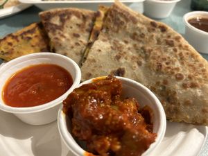 Paratha & Thepla  at Bundobust in Manchester