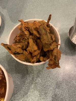 Okra Fries  at Bundobust in Manchester